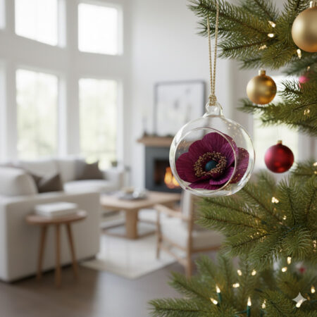 Boule de Noël (anémone)