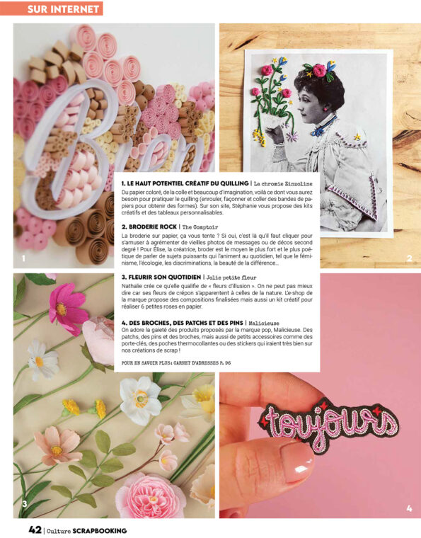 Culture Scrapbooking Mai 2024