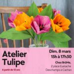 Atelier tulipe - Dimanche 8 mars 2026