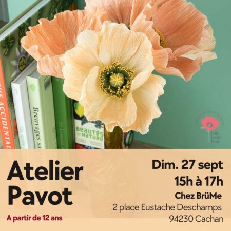 Atelier Pavot - Dim. 27/09/2026 à Cachan